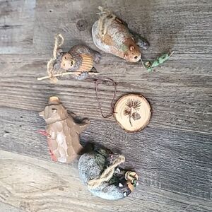 "Woodland" Themed Holiday Ornament Lot​